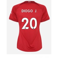 Liverpool Diogo Jota #20 Hjemmedrakt Kvinner 2022-23 Kortermet